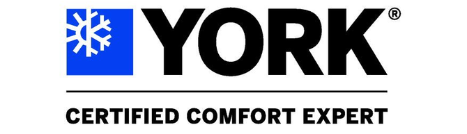 York logo with snowflake in blue square, text reads
