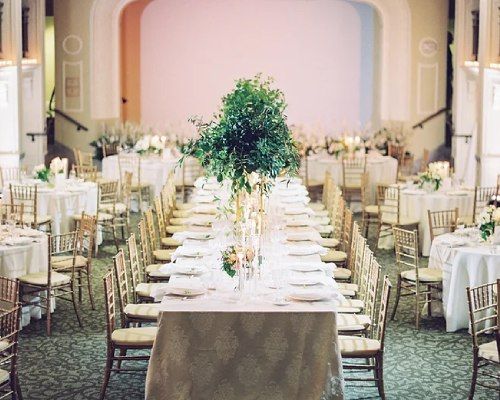 Park Lane White Presidential Table