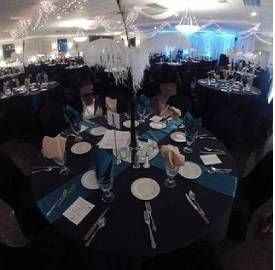 Affordable Round Table Setup