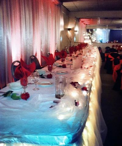 Presidential Table Setup