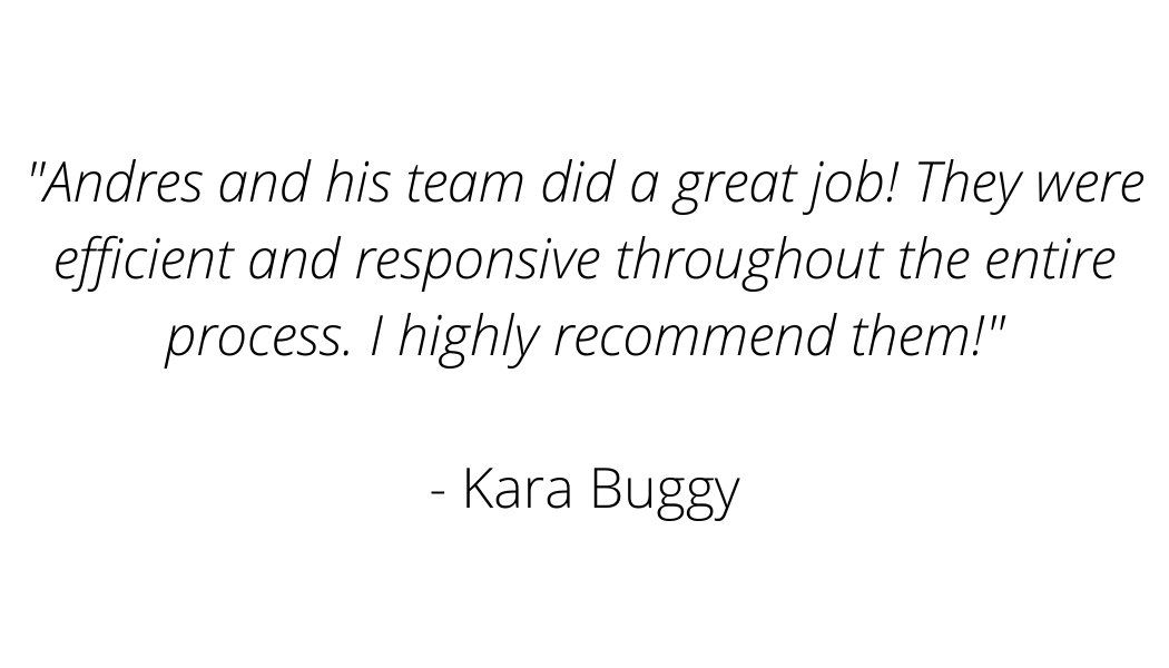 Testimonial by Kara Buggy: