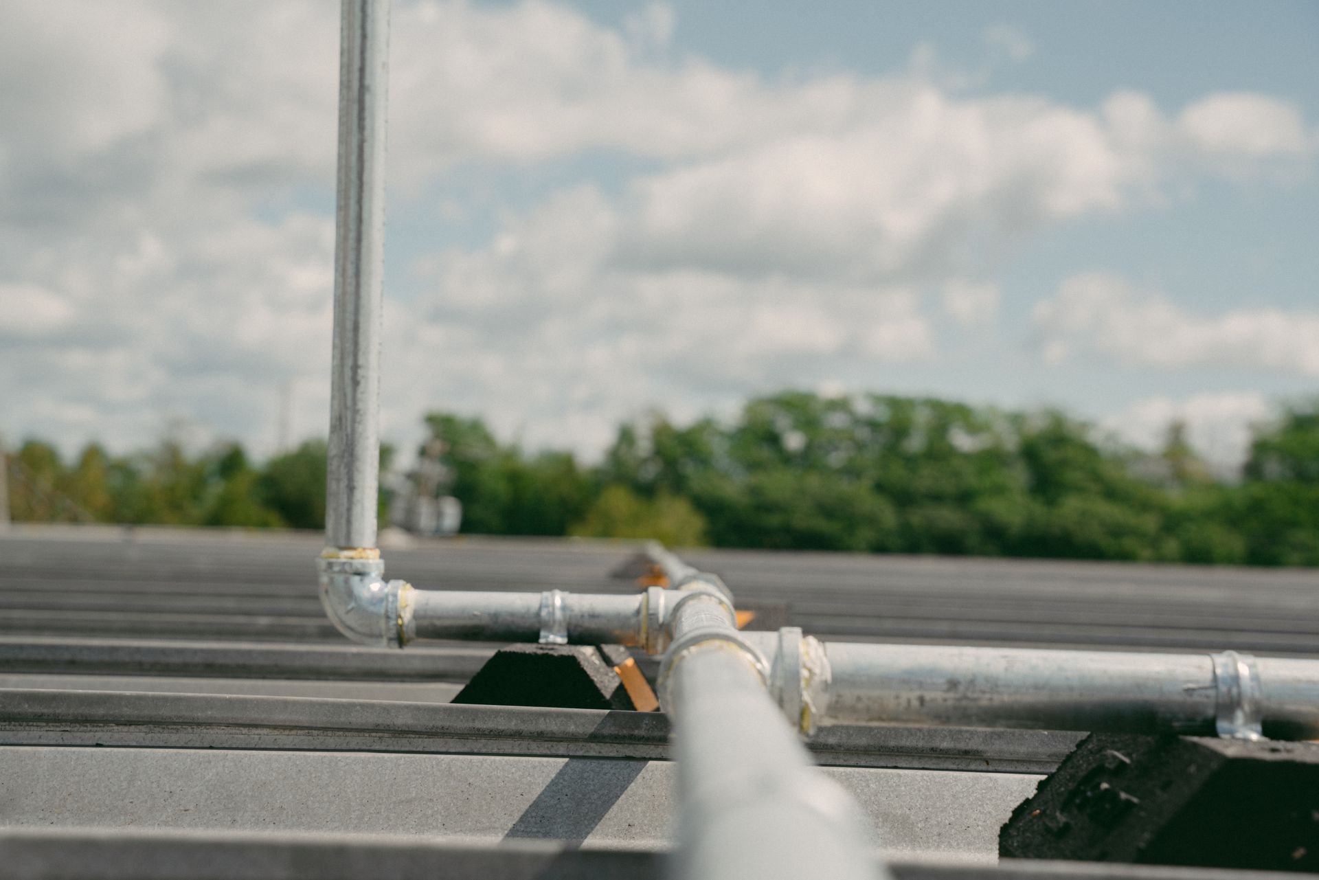 Gas Fitting for HVAC Unit