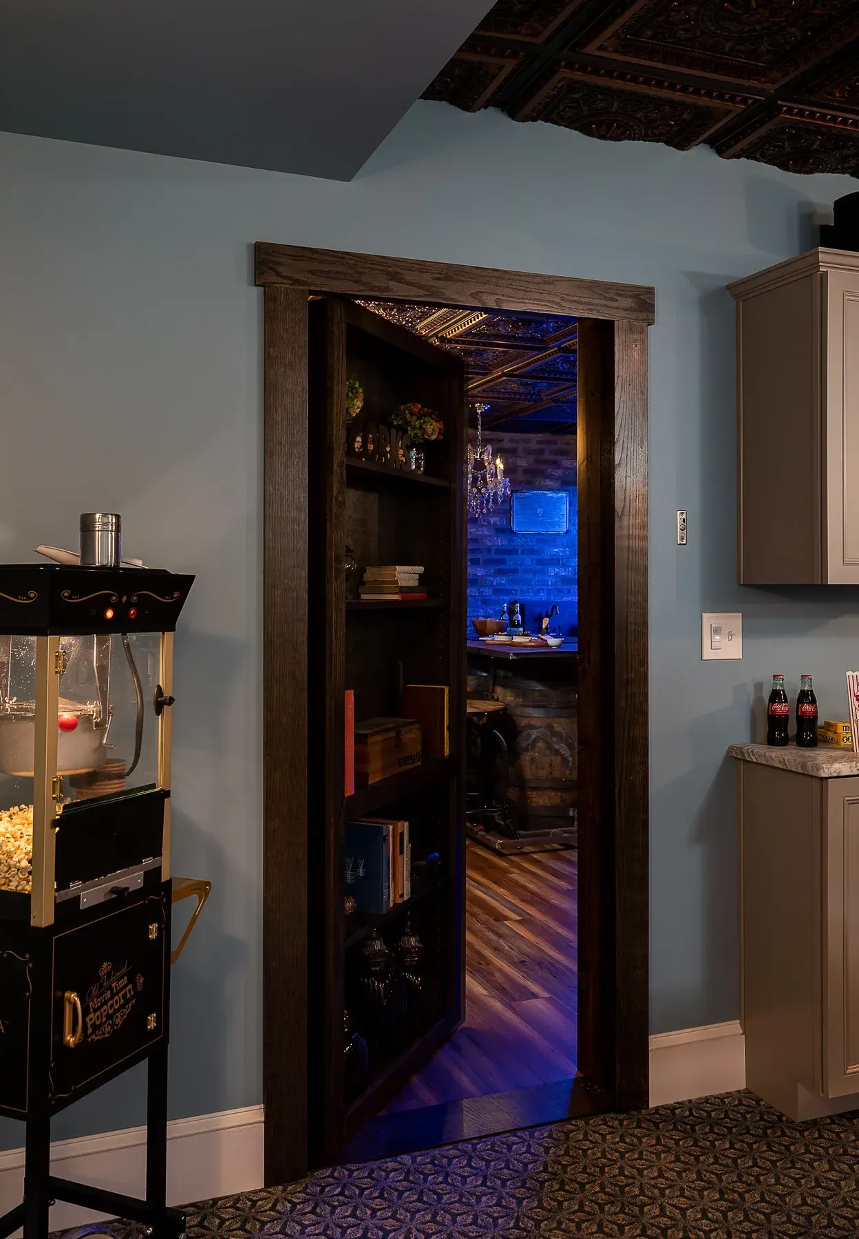 movie and bar room