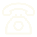 Outline of a vintage telephone.