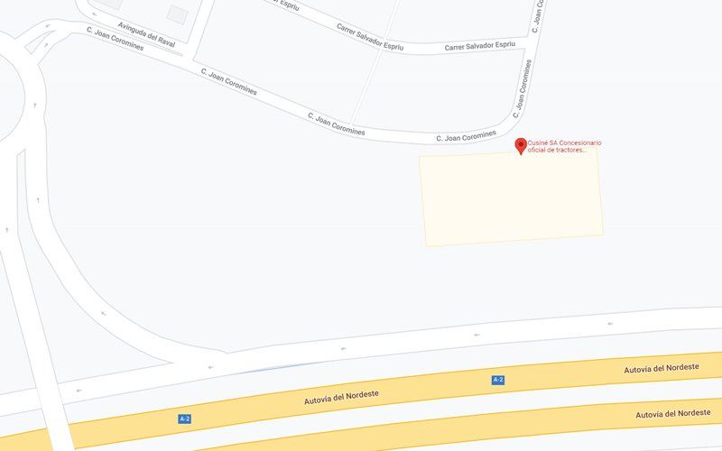 Mapa ubicació CUSINÉ SA
