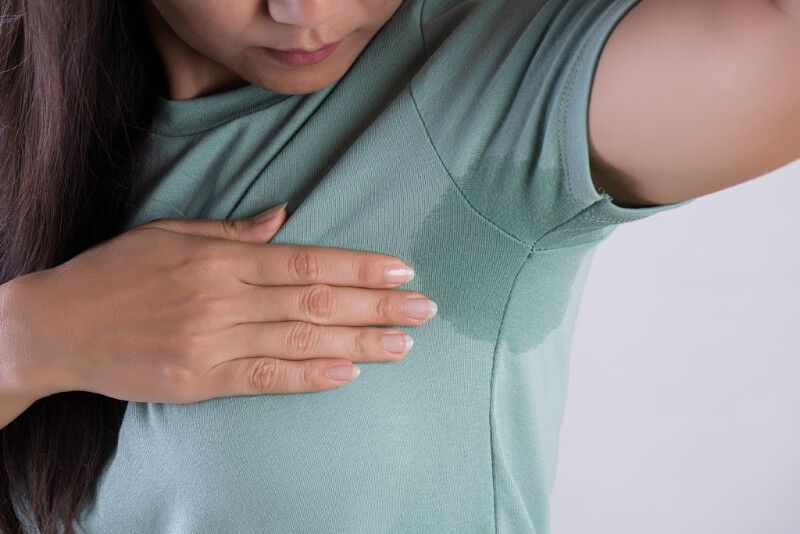 Excessive Sweating treatment area