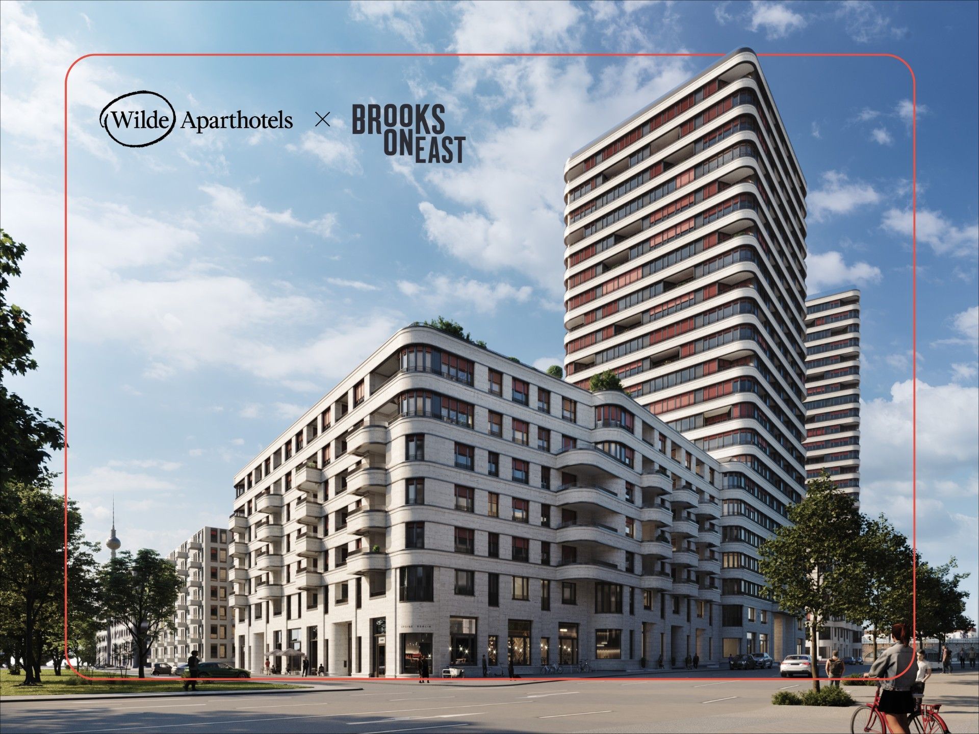 CGI view of the development