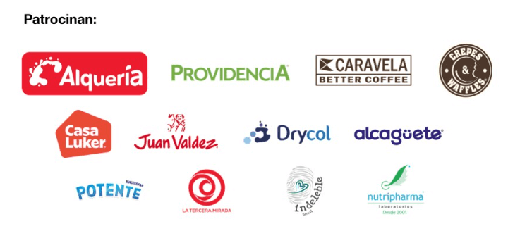 Patrocinadores del Día B 2025, incluyendo empresas comprometidas con la sostenibilidad.