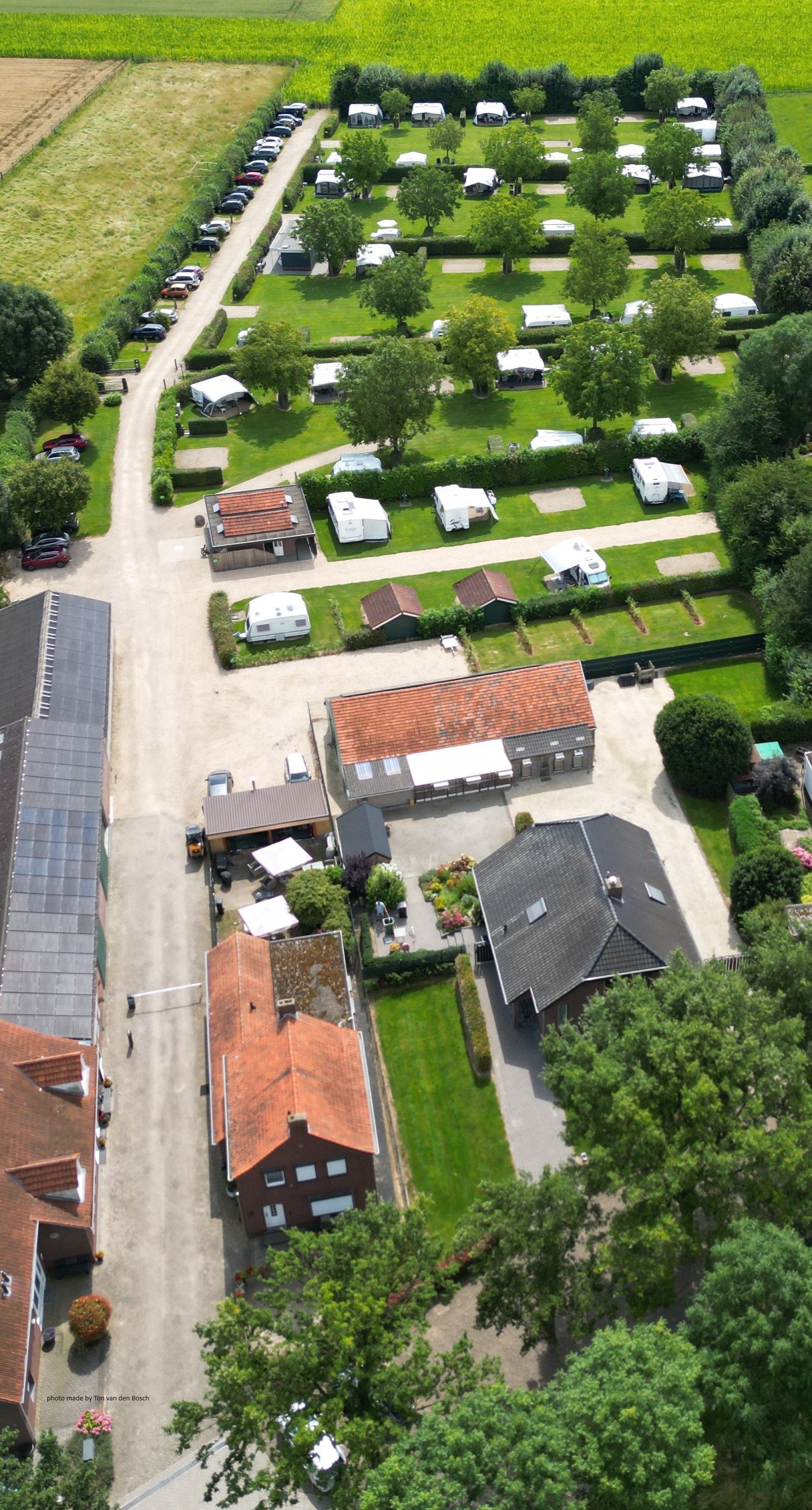 Lucht Foto Maashoeve en omgeving
