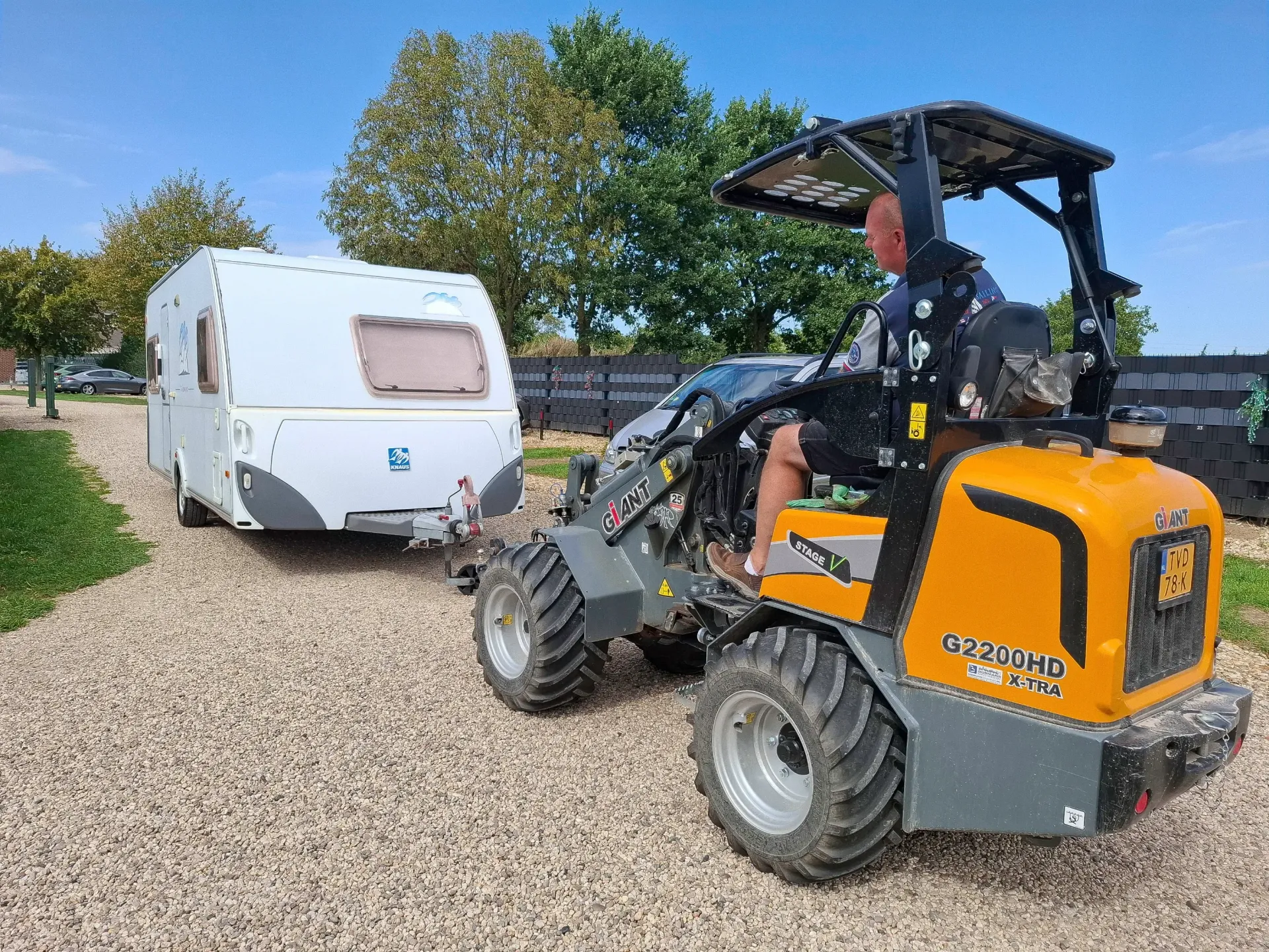 Persoonlijke caravanservice op Camping De Maashoeve