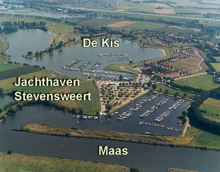 Lucht Foto Maashoeve en omgeving