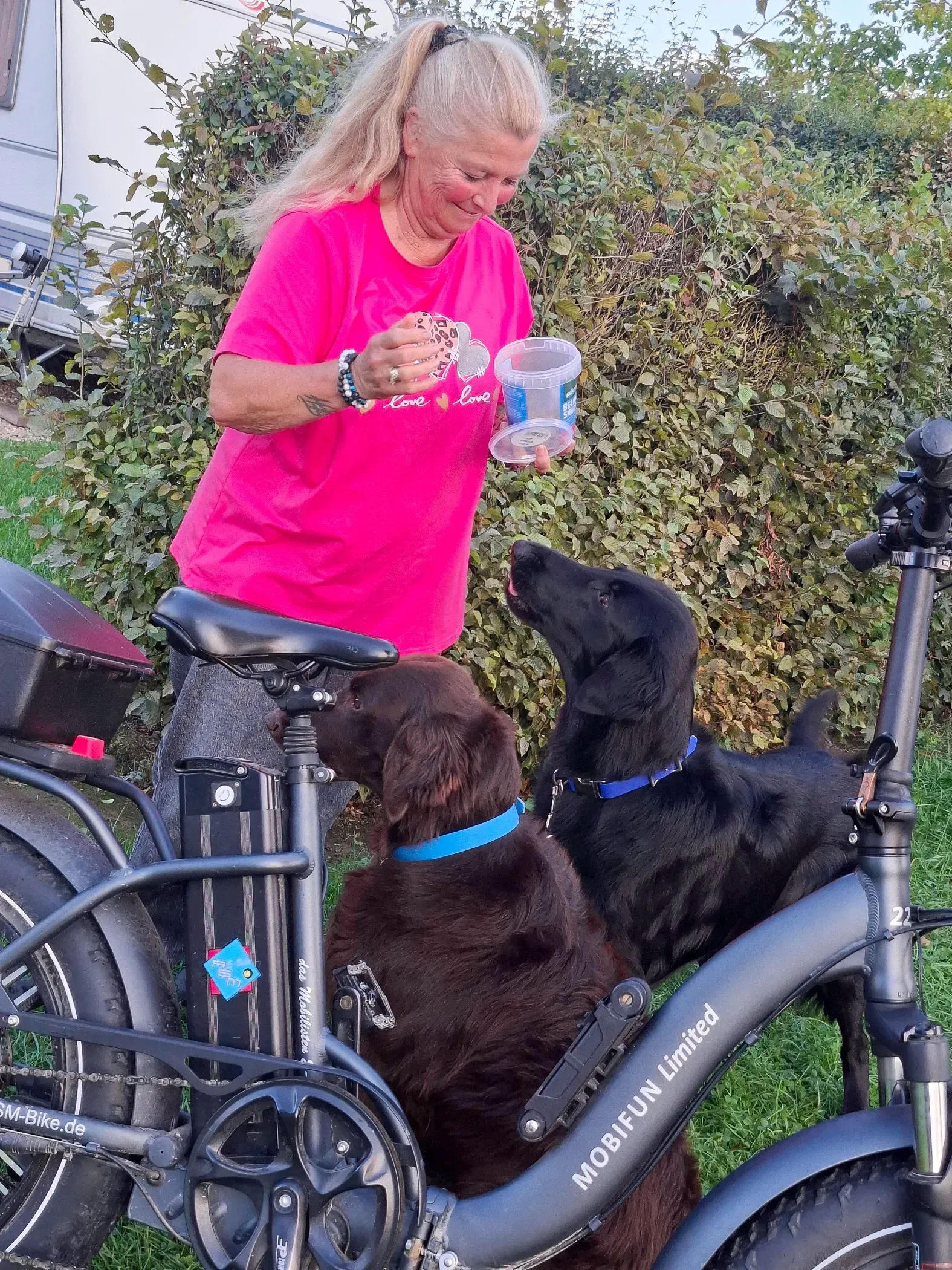 Jolanda, onze koekjesmevrouw