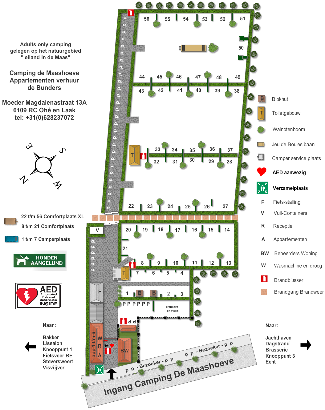 Plattegrond Maashoeve