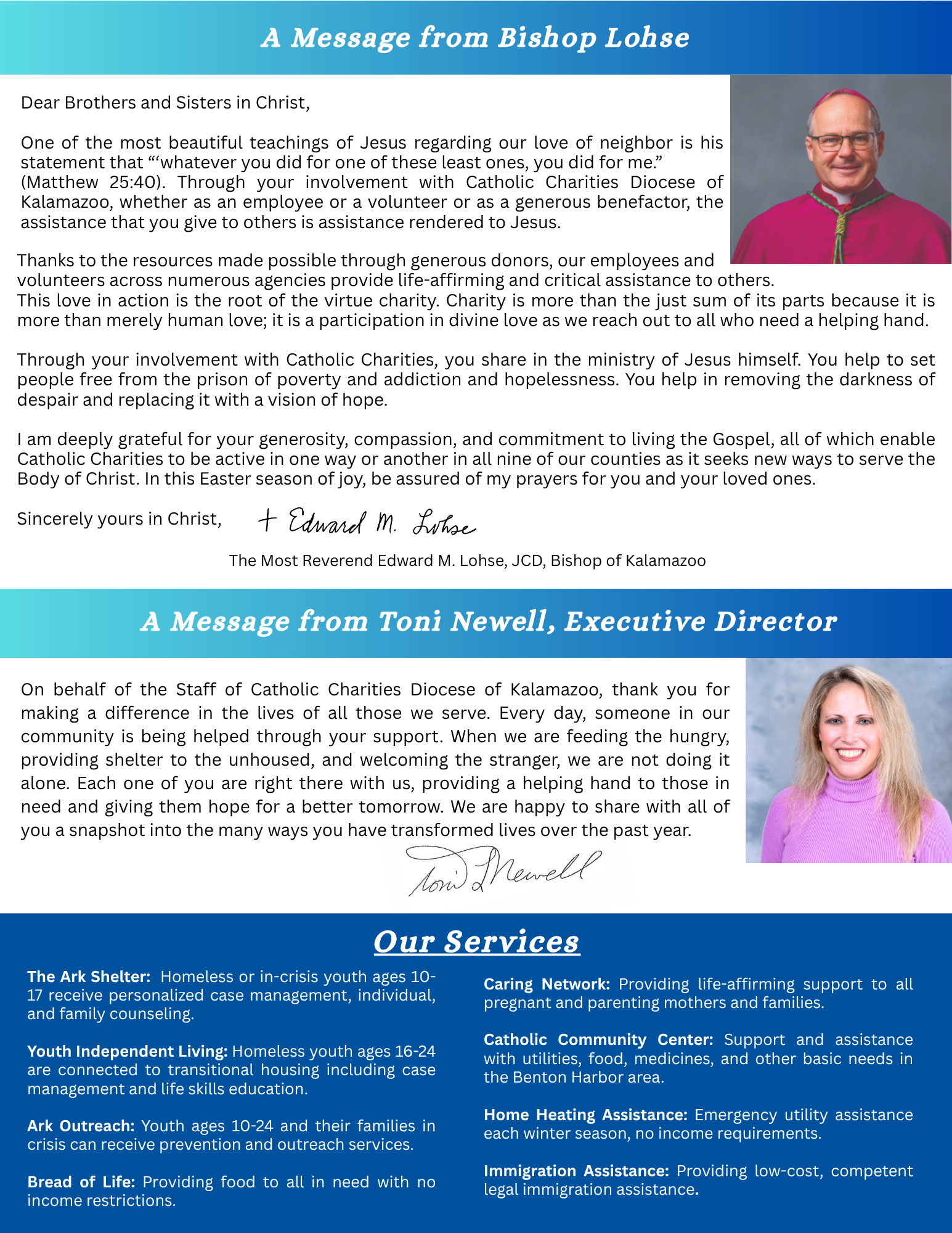 Annual Reports | Catholic Charities Main Office