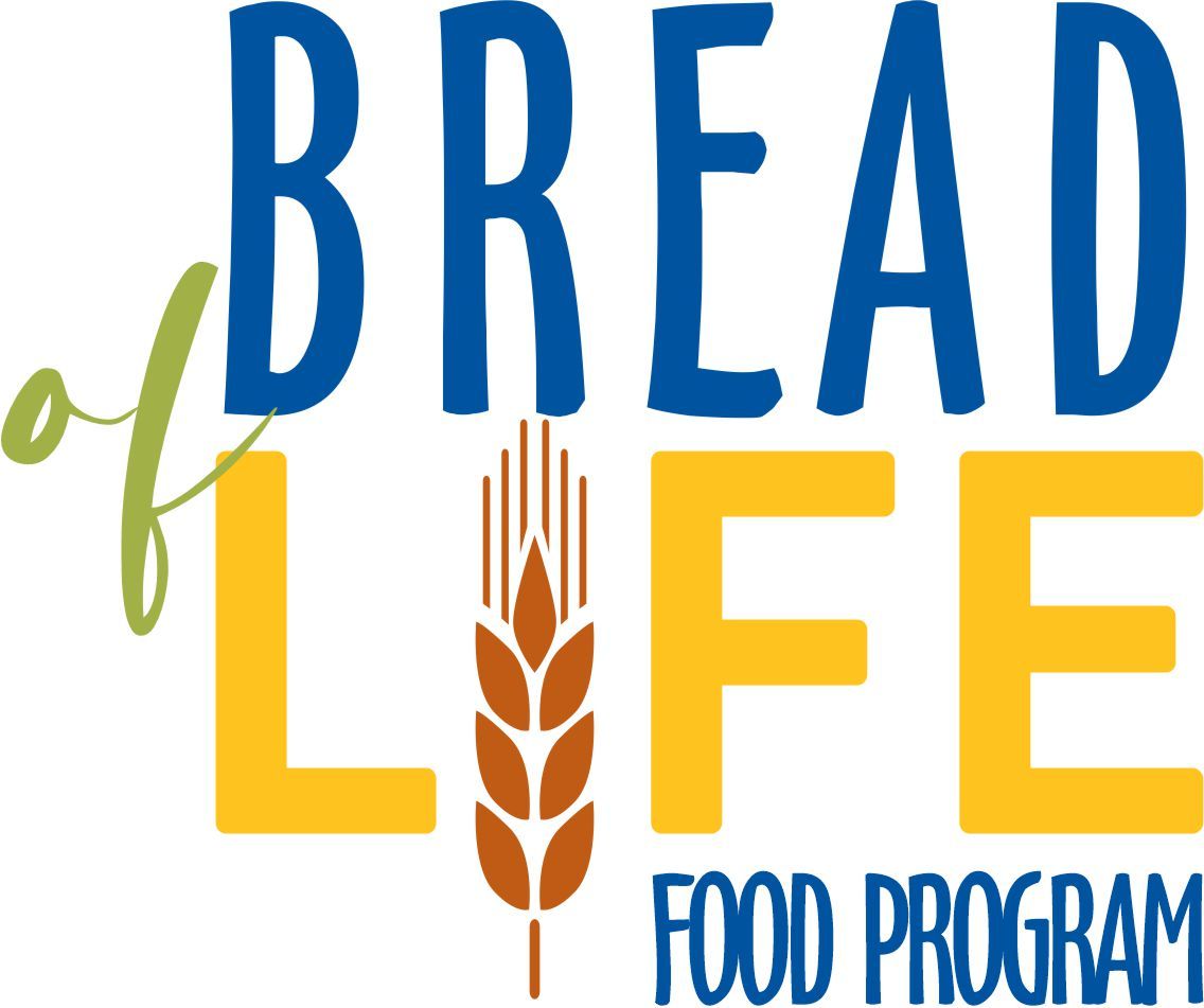 The logo for the bread of life food program
