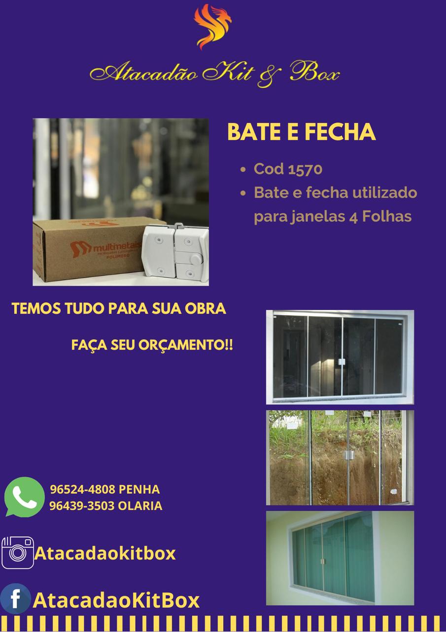 Batente e Janela 4 Folhas - Atacadão Kit e Box