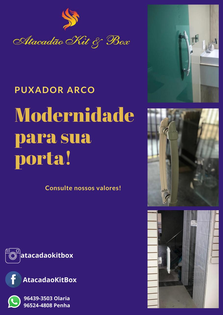 Puxadores para Portas de Vidro - Atacadão Kit e Box