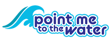 Point Me to the Water Logo Point Me to the Water Logo