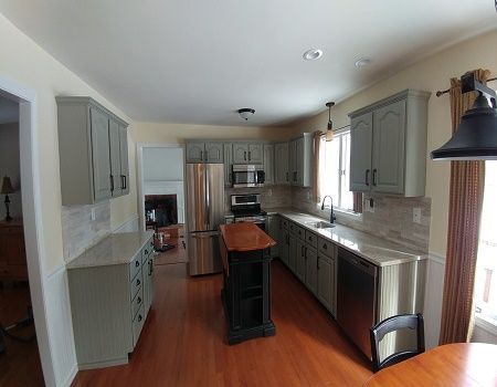 Traditional Kitchen Remodel in Woodbury, CT by Recovery Restoration, LLC project photo