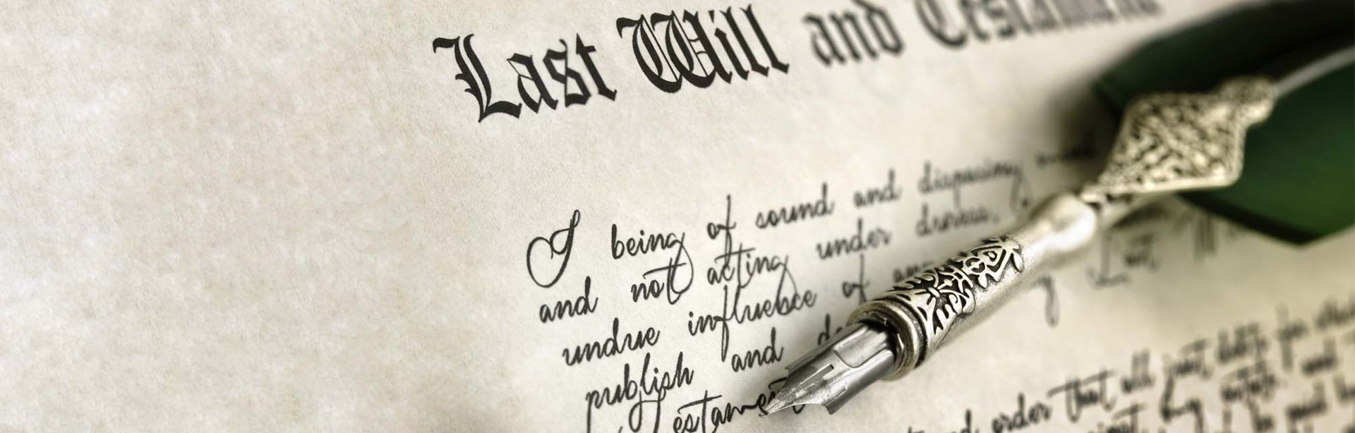 last will document