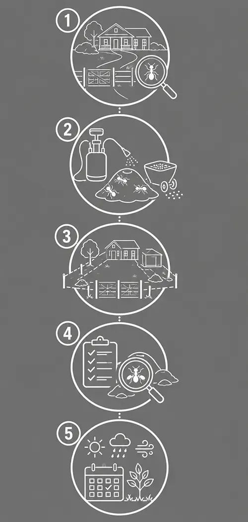 Fire Ant Treatment Infographic