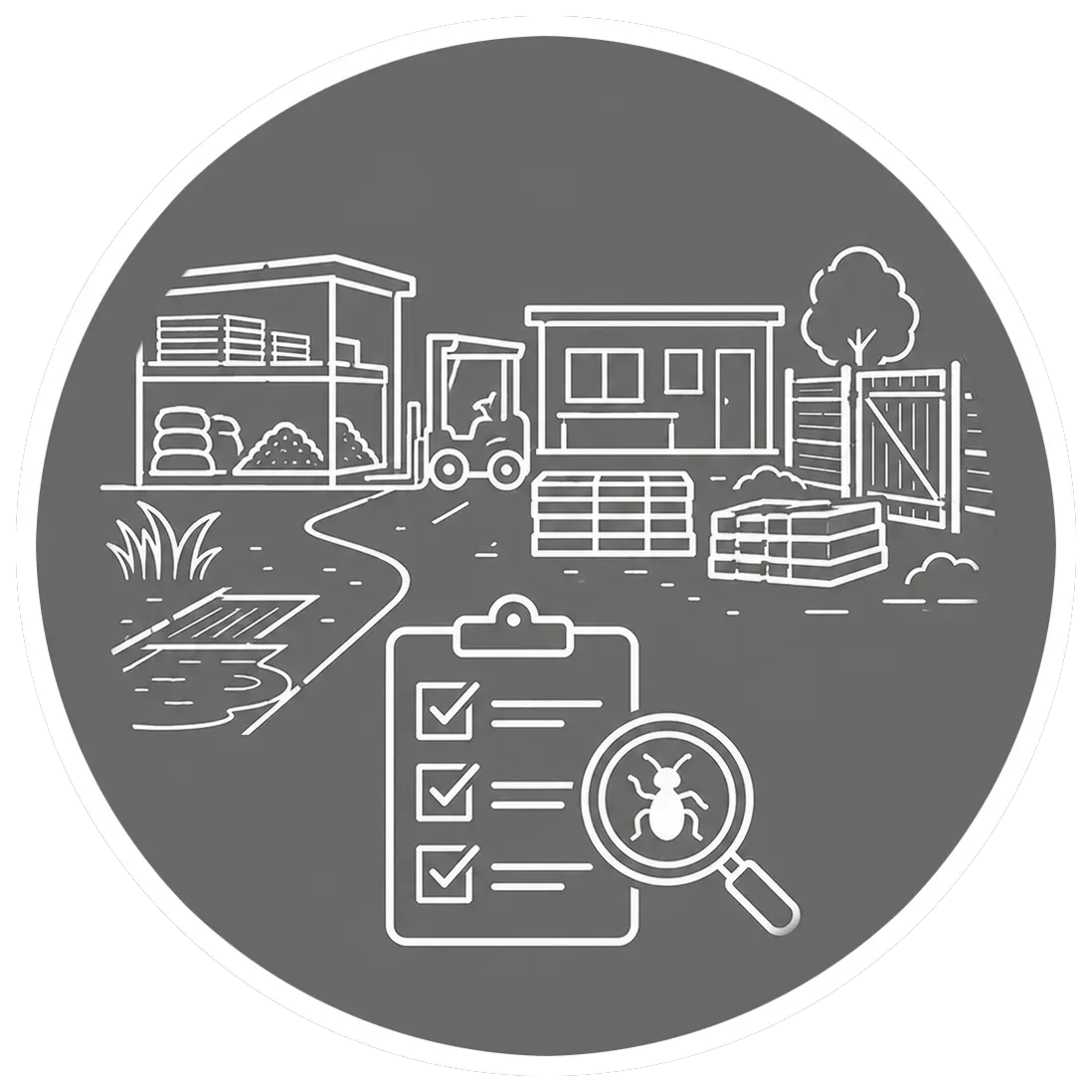 icon representing pest problem prevention