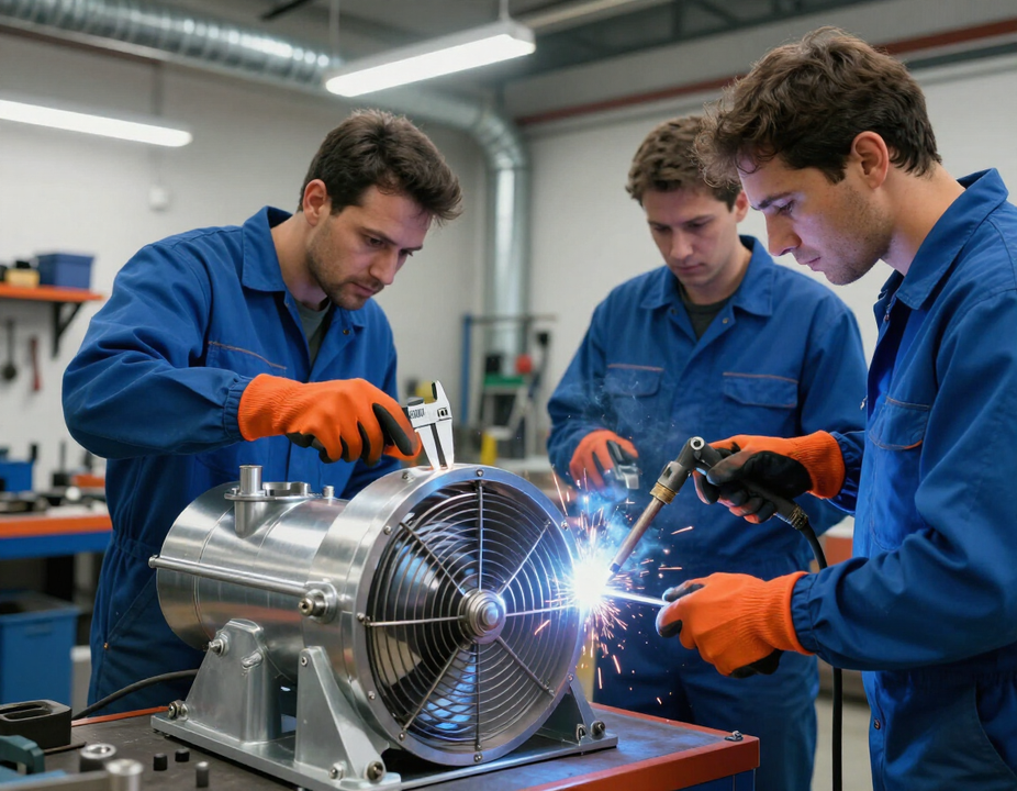 Fabricación de extractores industriales