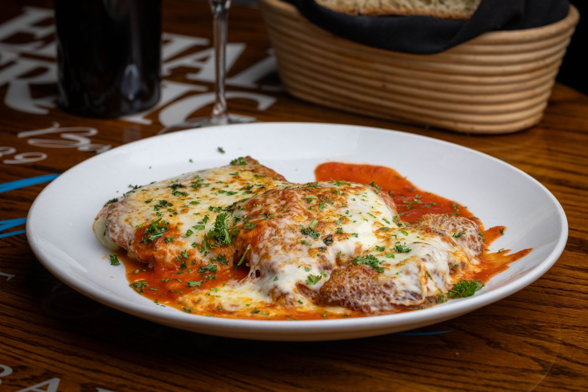 Chicken Or Veal Parmigiana