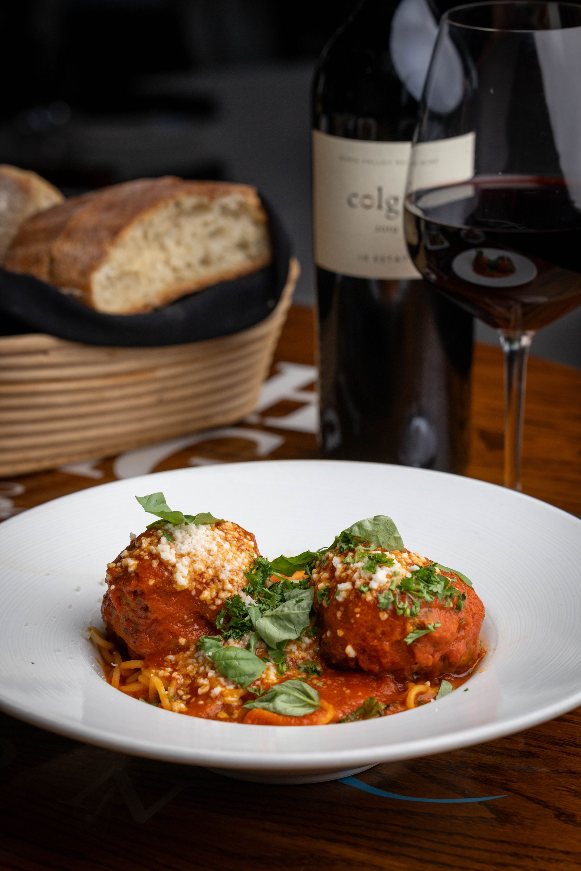 Meatball with Spaghetti  Acquolina Weston
