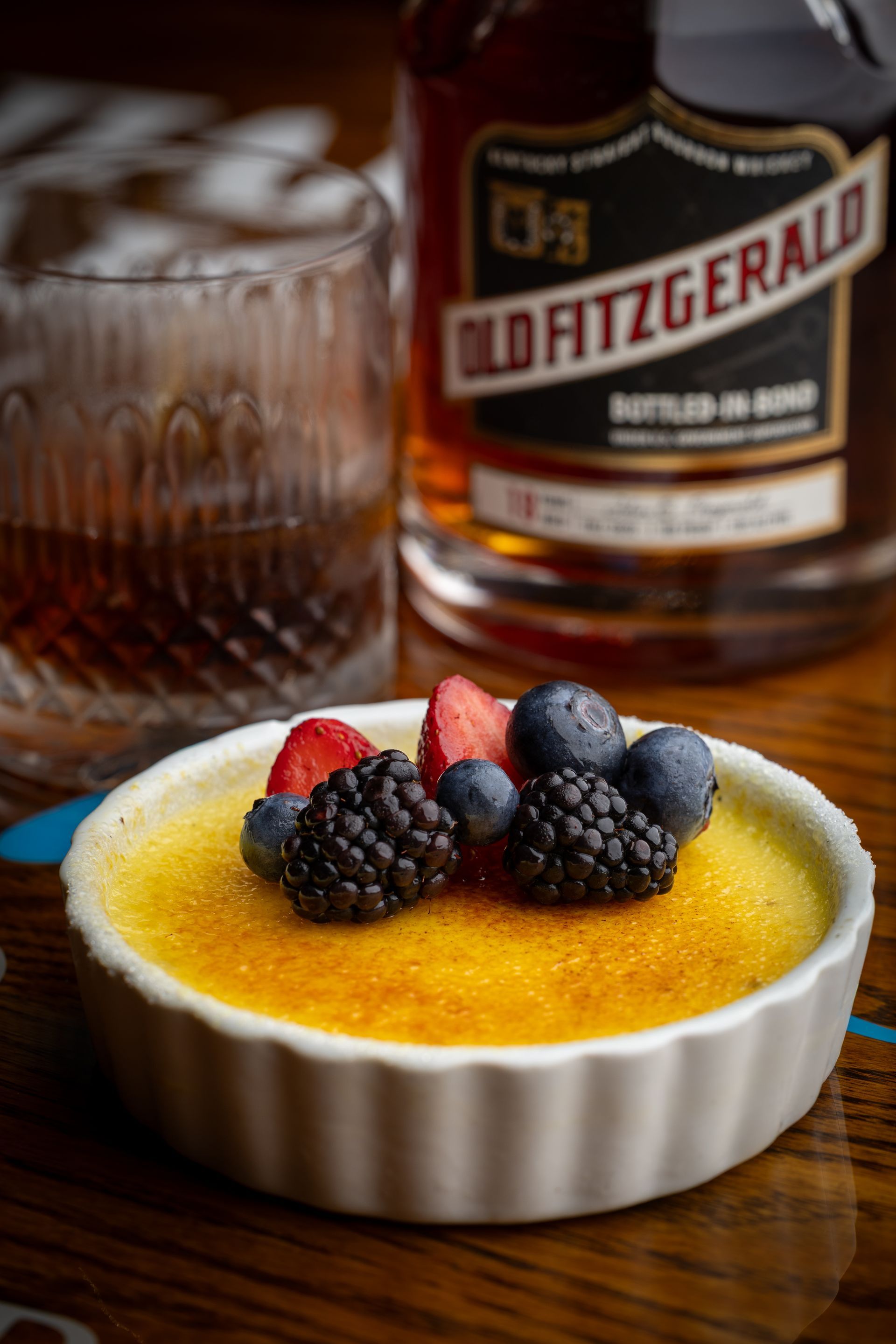 Creme Brulee dessert Acqualina Restaurant Weston