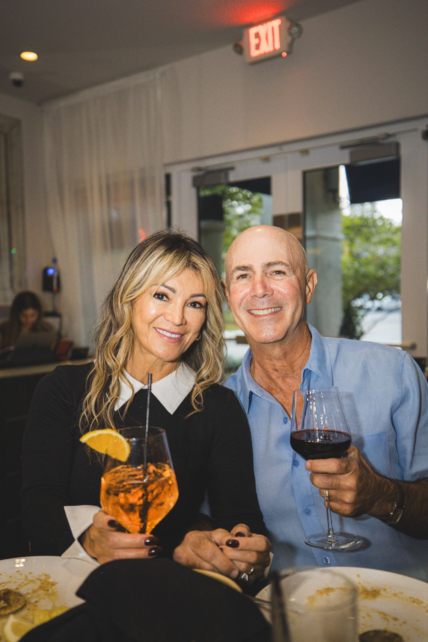 Wedding rehearsal dinner and private Italian dining celebration at Acquolina Restaurant in Weston