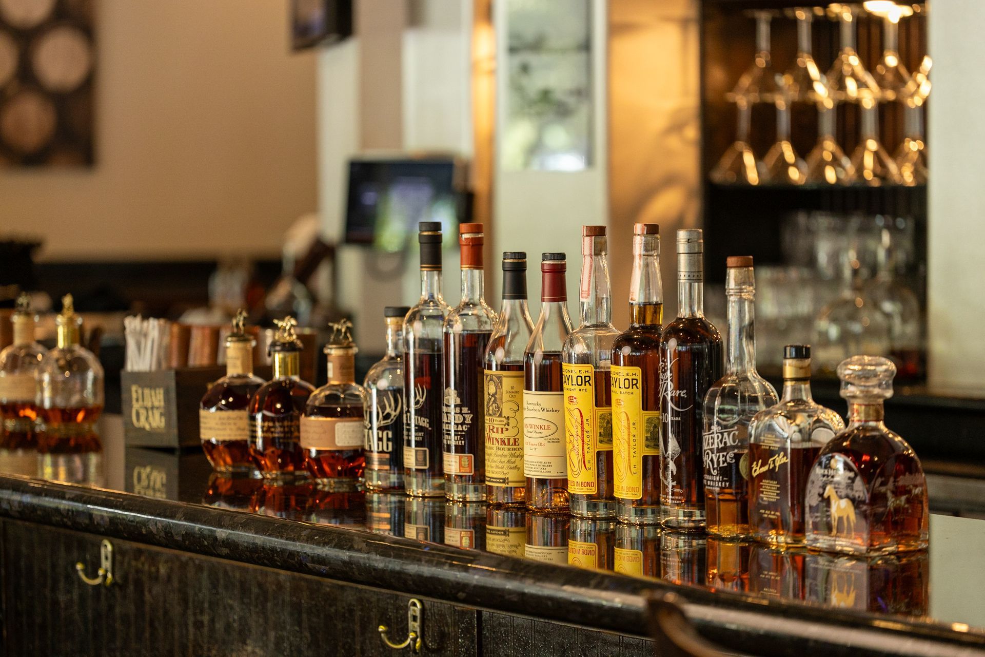 Bourbon & Whiskey Selection. Acquolina Weston