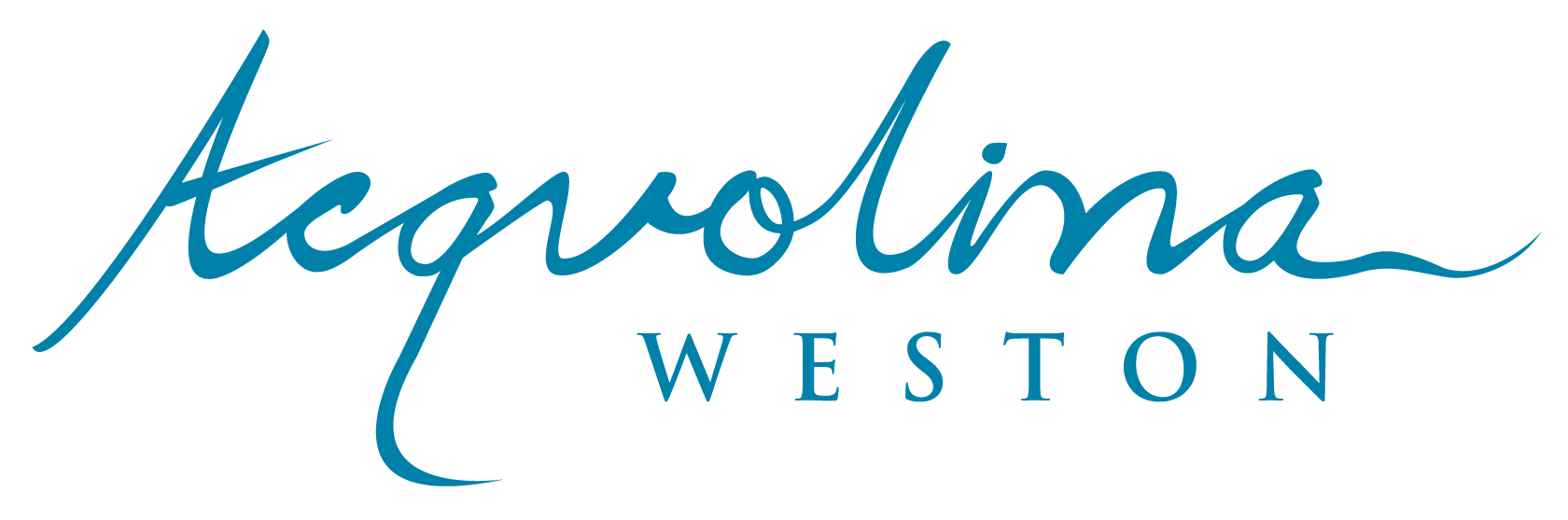 A logo for a company called acqualina weston