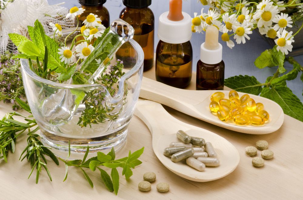 Mortar With Herbs — Sugarland Chiropractic Centre in Avoca, QLD