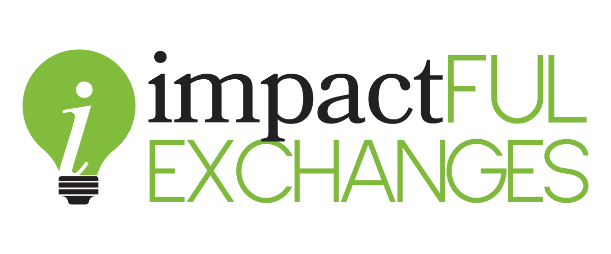 ImpactFUL EXCHANGES logo with a green lightbulb icon and black-and-green text