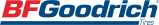 The BFGoodrich Tires logo with red 