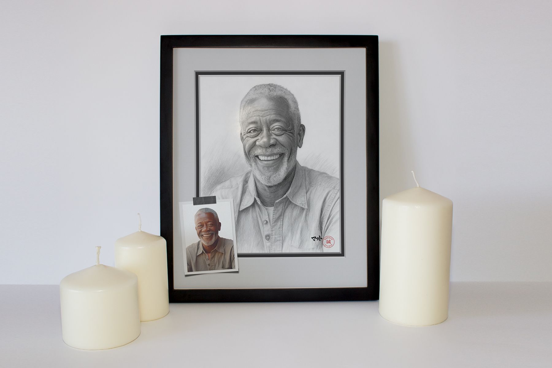 man portrait sample