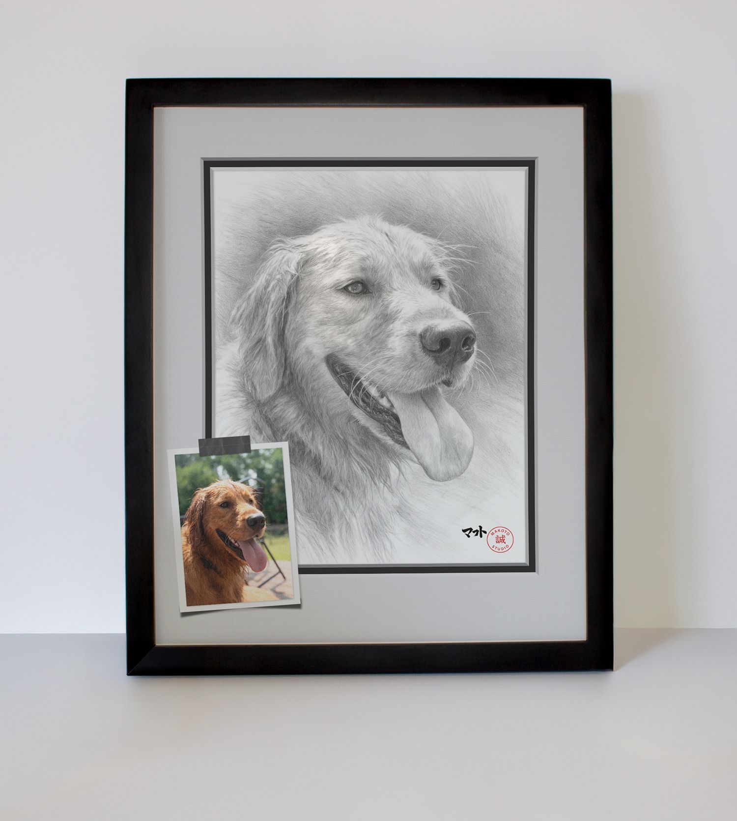 dog portrait sample
