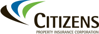 The logo for the citizens property insurance corporation.