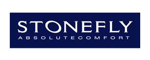 Logo Stonefly: testo bianco