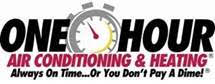 One Hour Air Conditioning & Heating