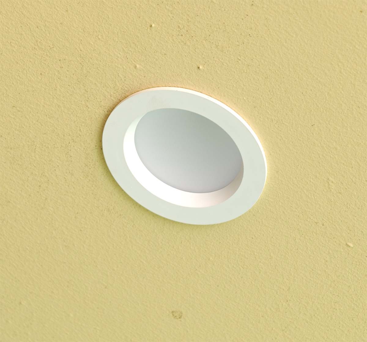 LED Downlight Installed In Ceiling