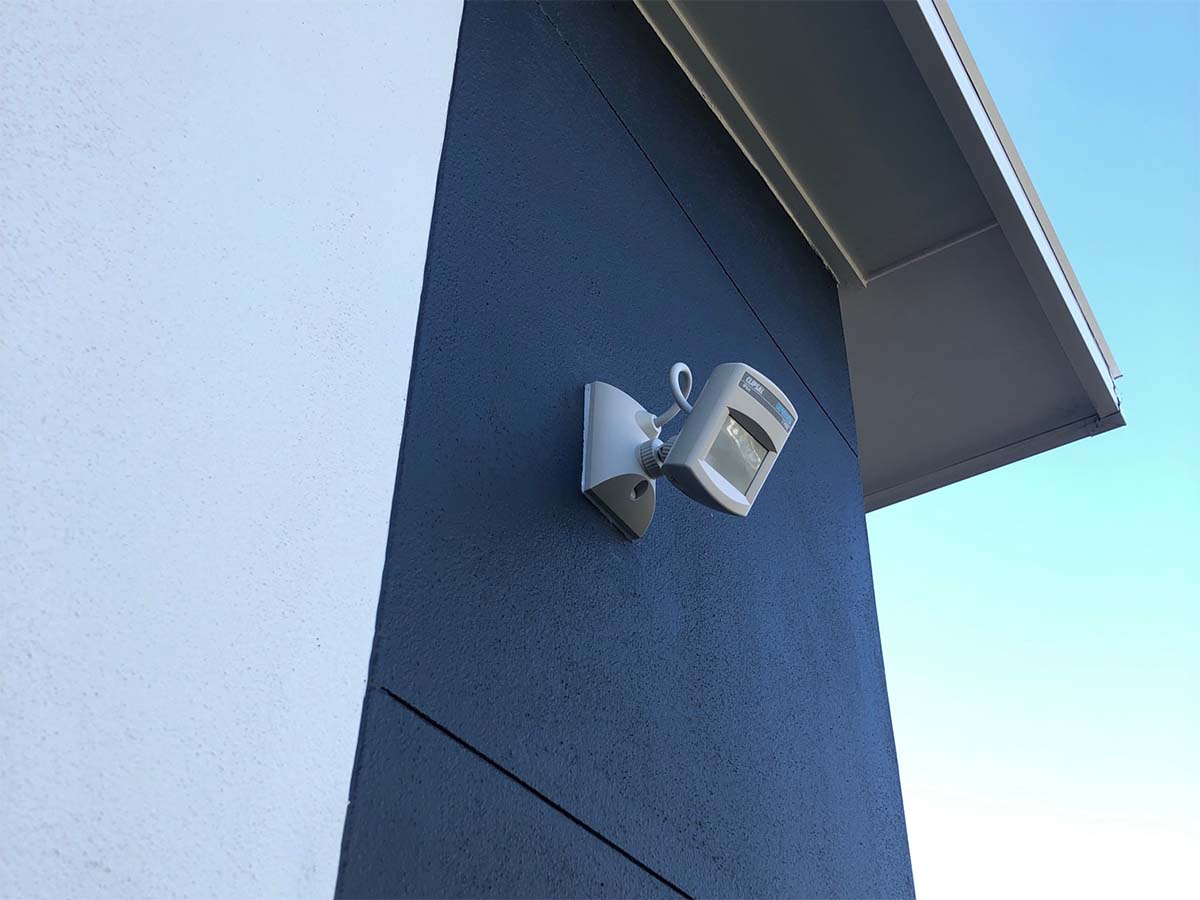 Clipsal Motion Sensor Installed By An Electrician On The Wall