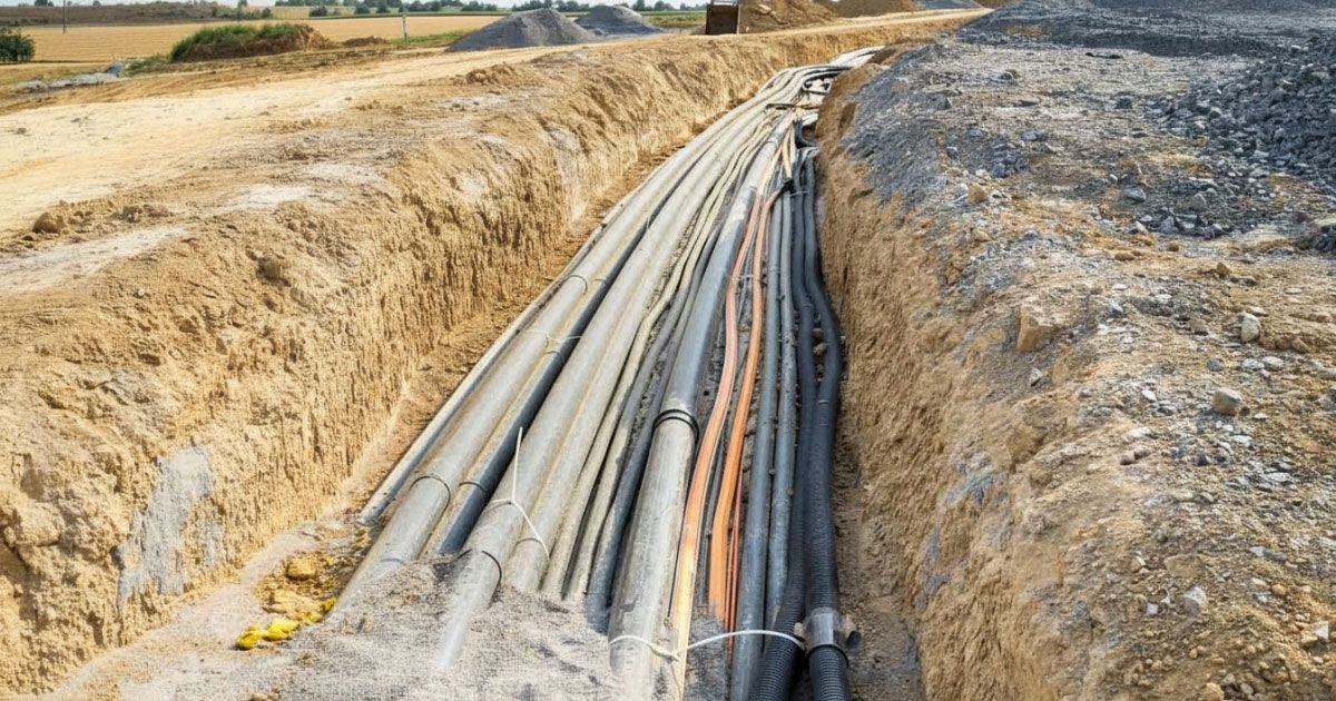 Neat Underground Power Setup With Cables Hidden From View Sunshine Coast