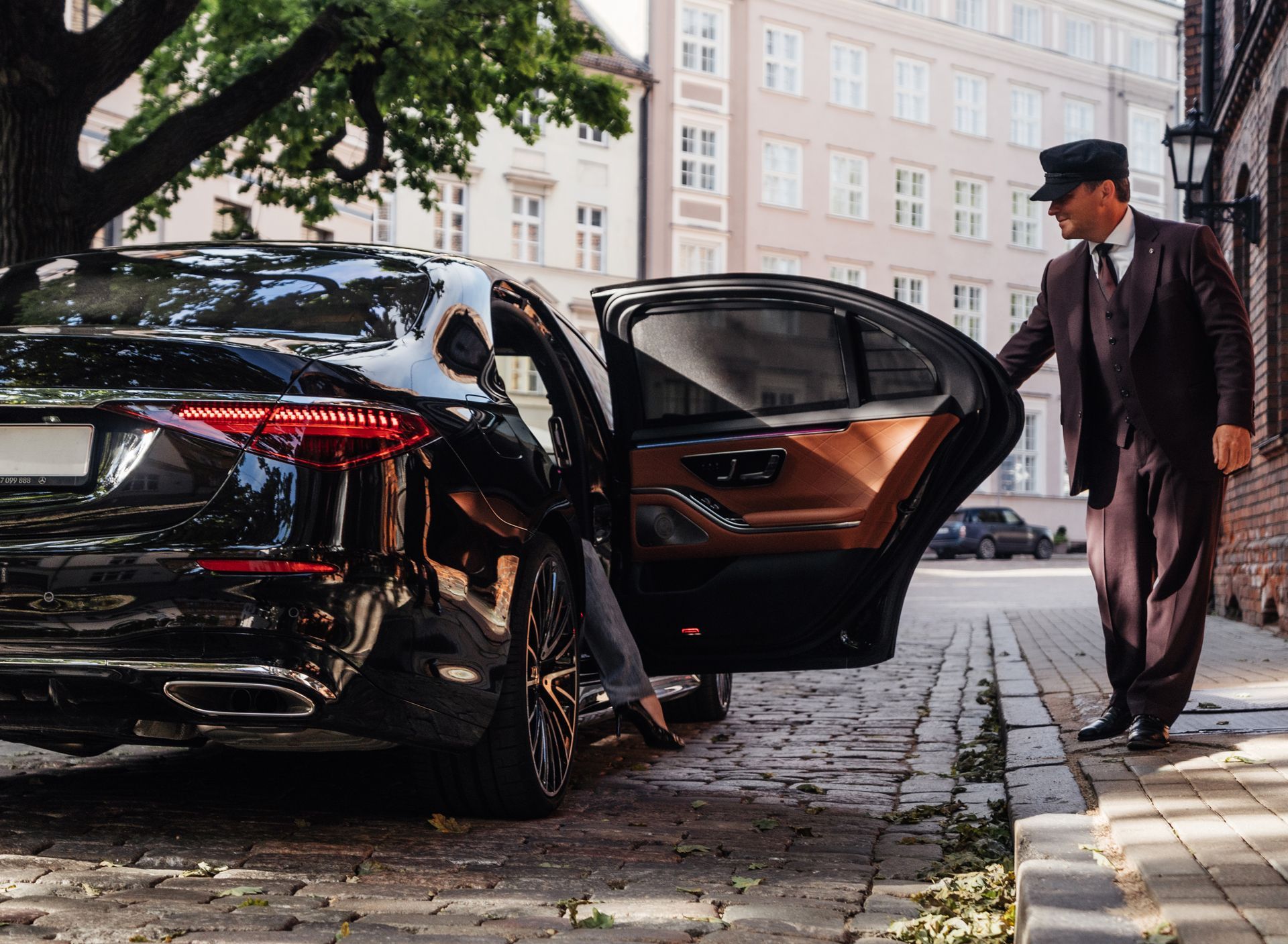 Black Car for a Corporate Event