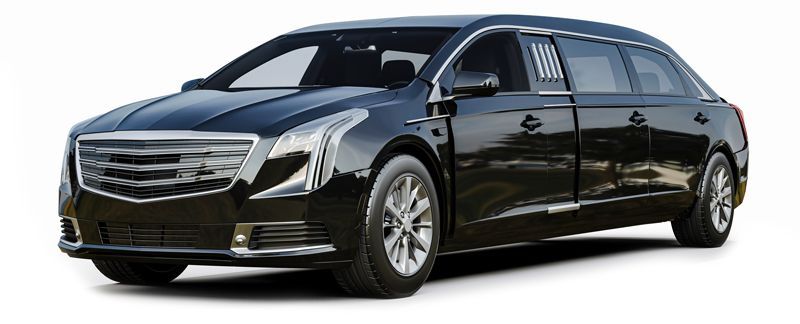 Black limousine