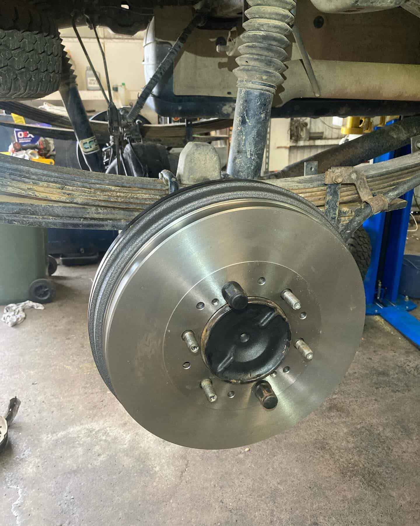 A Close Up Of A Brake Disc On A Truck — NEID Automotive In North Gosford, NSW