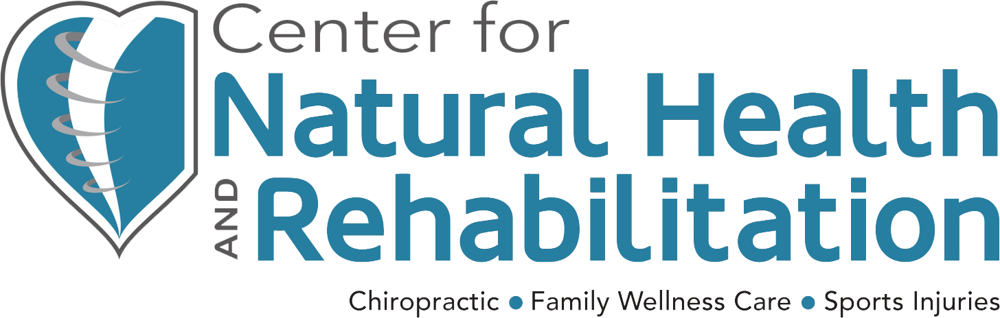 "Center for Natural Health and Rehabilitation" text in black font.