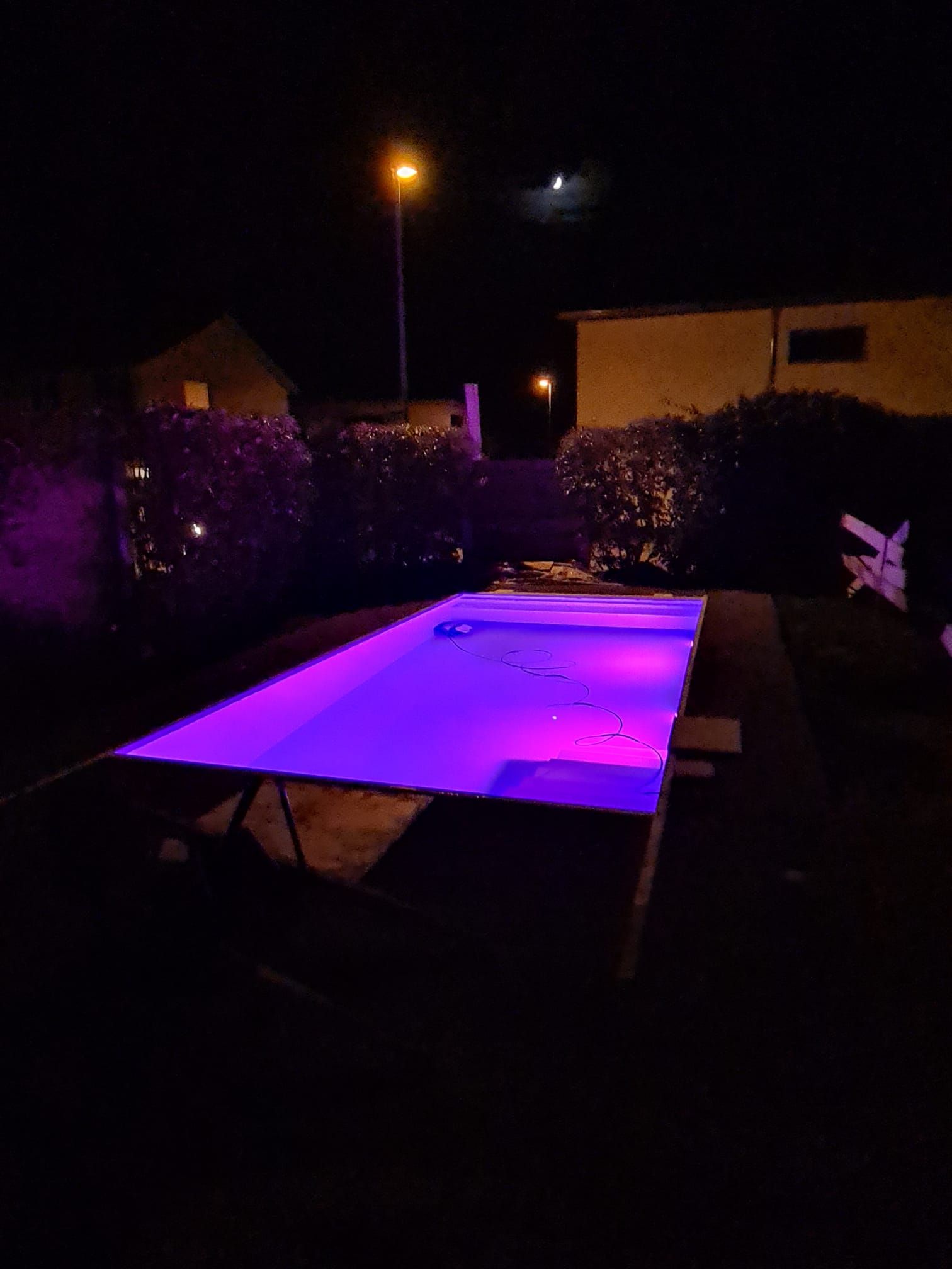 LED verlichting zwembad 