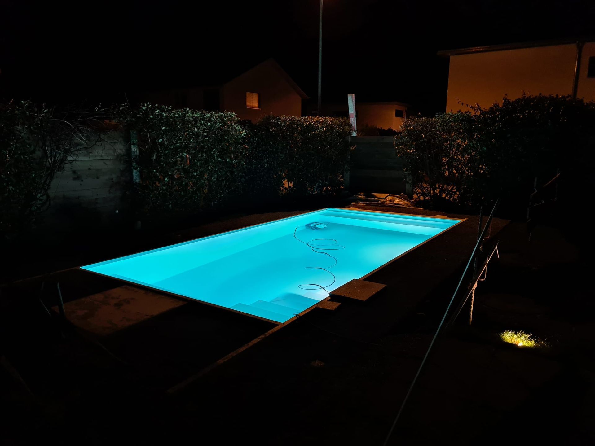 LED verlichting zwembad 